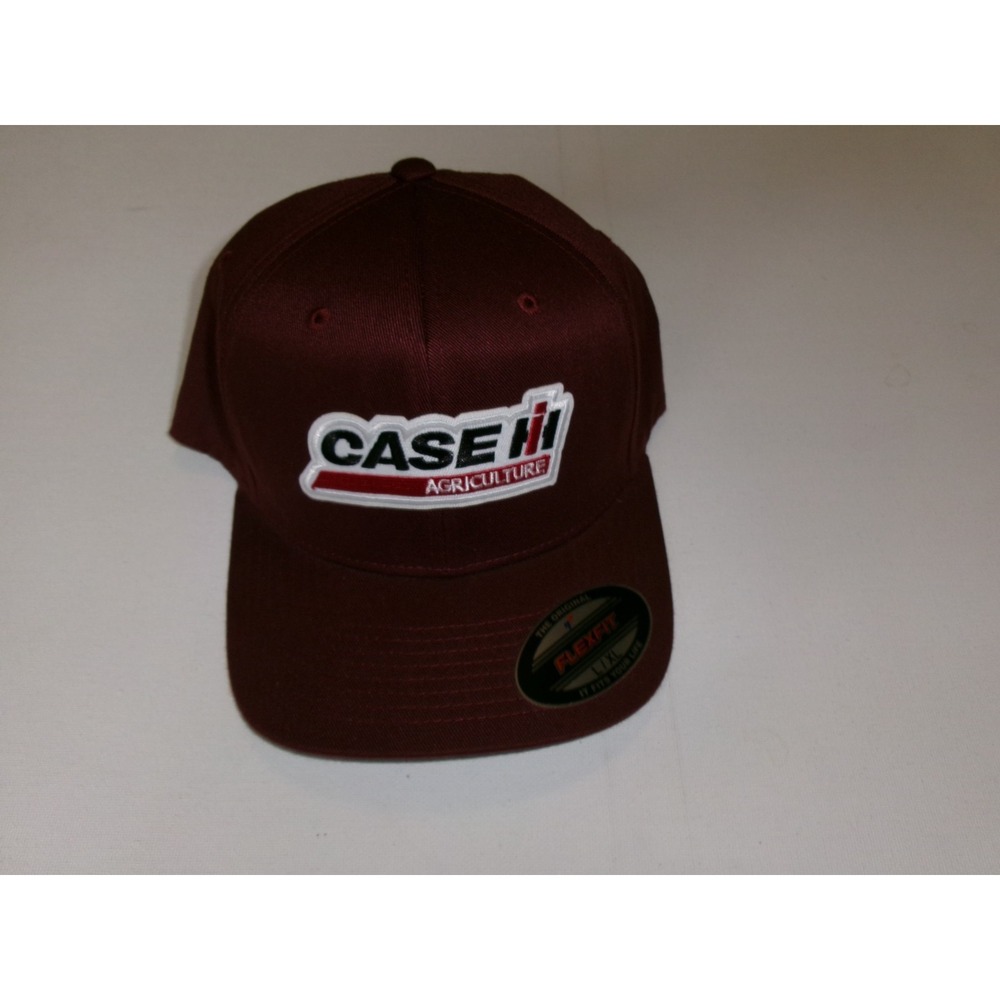 CASE AGRICULTURE FITTED 00S HAT CAP VINTAGE DEADSTOCK H3